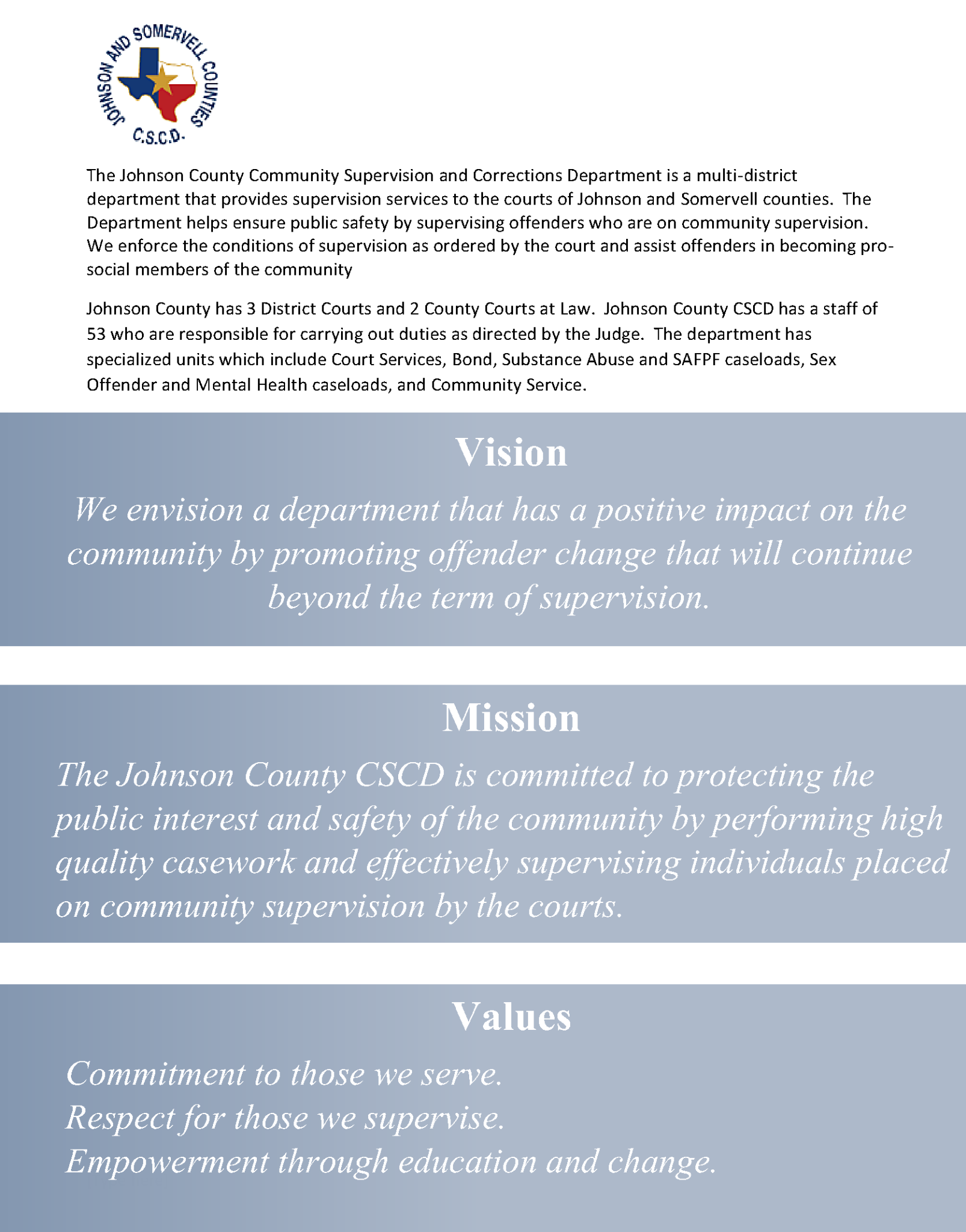 Johnson County Adult Probation Department